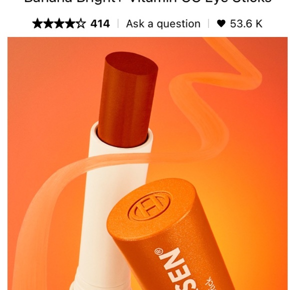 Olehenrksen Banana Bright Vitamin CC Stick in Pumpkin - Picture 2 of 11